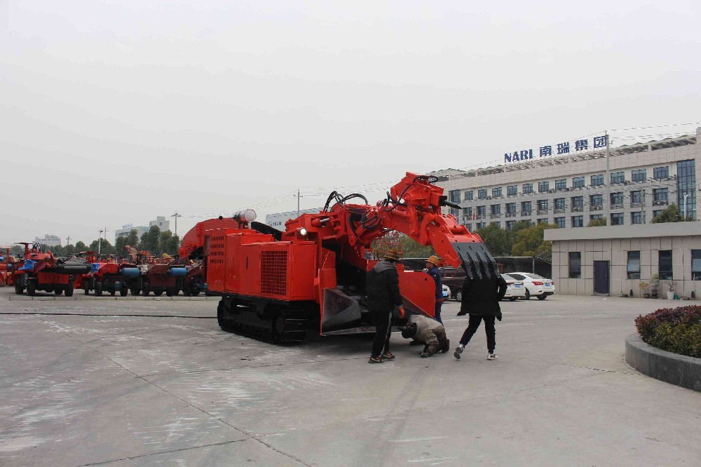 自貢扒渣機行走無力的液壓故障排查